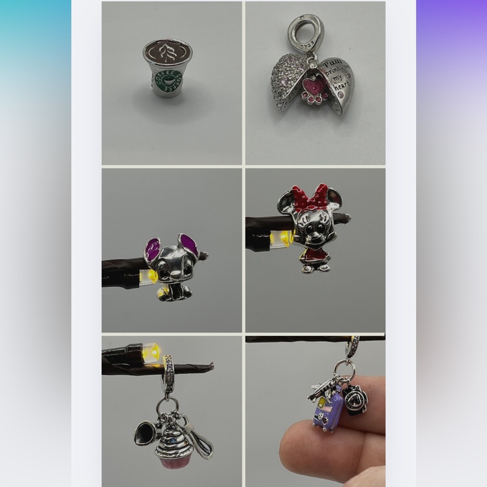 🌙 C635 - Various 925 Stirling silver charms/pendants